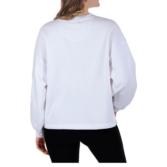 Ladies white Christmas tree sweatshirt size 2xl new - Picture 2 of 3